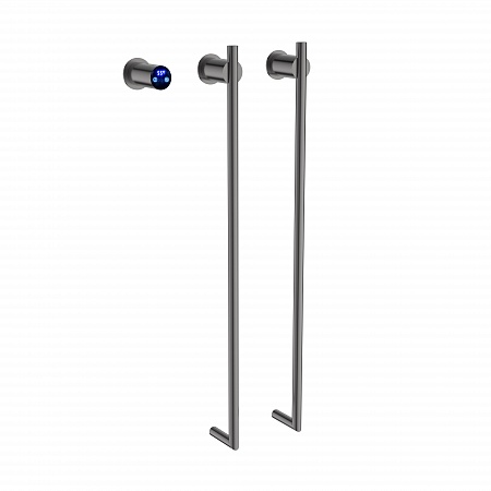 Рондо П2 350х760 электро Полотенцесушитель TERMINUS Оружейная сталь Дубна - фото 1 Рондо П2 350х760 электро Полотенцесушитель TERMINUS Оружейная сталь Дубна - фото 1