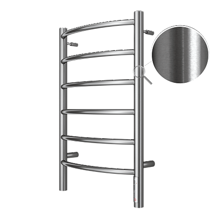 Классик П6 400х650 Электро (quick touch) Полотенцесушитель TERMINUS Сатин Дубна - фото 3 Классик П6 400х650 Электро (quick touch) Полотенцесушитель TERMINUS Сатин Дубна - фото 3