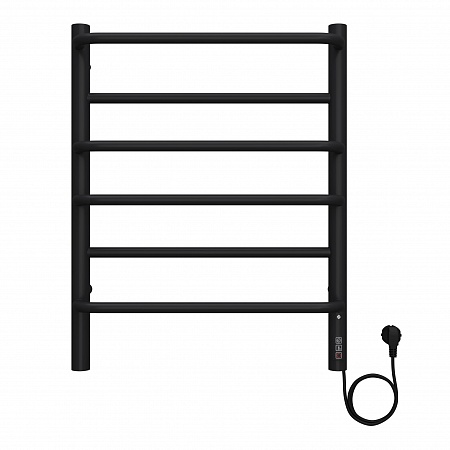 Евромикс П6 450х600 электро КС ЧЕРНЫЙ МУАР ( new встроен диммер) Полотенцесушитель TERMINUS Дубна - фото 2 Евромикс П6 450х600 электро КС ЧЕРНЫЙ МУАР ( new встроен диммер) Полотенцесушитель TERMINUS Дубна - фото 2
