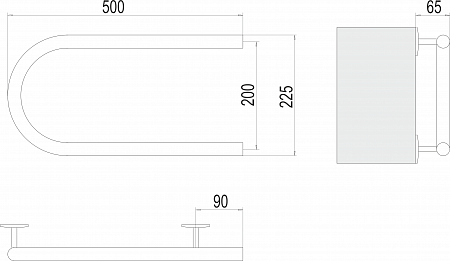 Электро 25 П-обр 500х200 Полотенцесушитель TERMINUS Дубна - фото 3 Электро 25 П-обр 500х200 Полотенцесушитель TERMINUS Дубна - фото 3