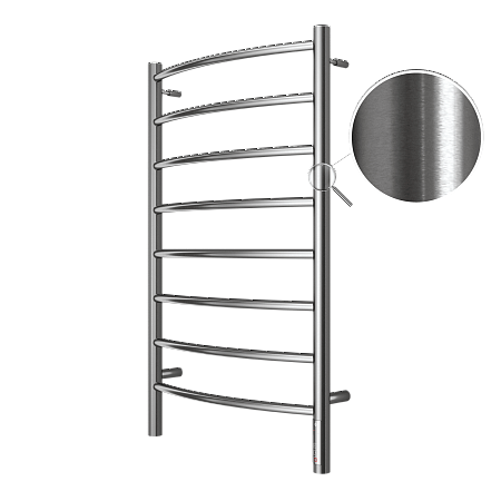 Классик П8 500х850 Электро (quick touch) Полотенцесушитель TERMINUS Сатин Дубна - фото 3 Классик П8 500х850 Электро (quick touch) Полотенцесушитель TERMINUS Сатин Дубна - фото 3