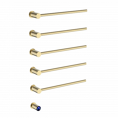 Аккорд П5 500х800 электро Полотенцесушитель TERMINUS Брашированное золото Дубна - фото 1 Аккорд П5 500х800 электро Полотенцесушитель TERMINUS Брашированное золото Дубна - фото 1