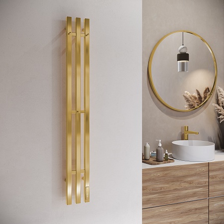 Стойка электро TRES проф1200 TERMINUS Брашированное золото Дубна - фото 3 Стойка электро TRES проф1200 TERMINUS Брашированное золото Дубна - фото 3