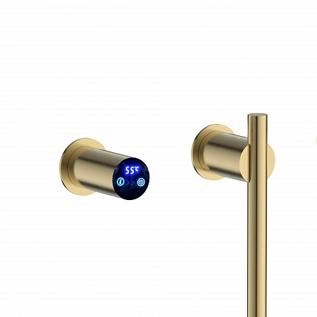 Рондо П2 350х760 электро Полотенцесушитель TERMINUS Брашированное золото Дубна - фото 4 Рондо П2 350х760 электро Полотенцесушитель TERMINUS Брашированное золото Дубна - фото 4