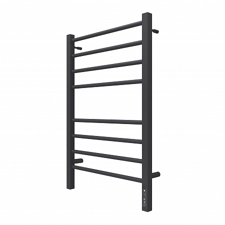 Сицилия П8 500х800 электро КС ЧЕРНЫЙ МУАР ( new встроен диммер) Полотенцесушитель TERMINUS Дубна - фото 1