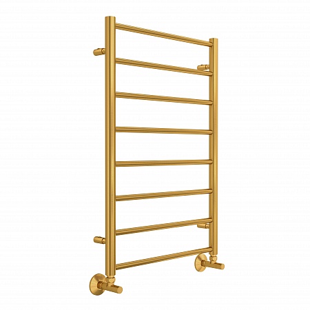 Аврора П8 500х800 Полотенцесушитель TERMINUS Брашированное золото Дубна - фото 1 Аврора П8 500х800 Полотенцесушитель TERMINUS Брашированное золото Дубна - фото 1